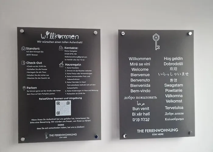 Theferienwohnungen Mit Balkon Oder Terrasse Бремен