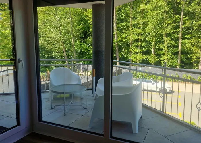 Theferienwohnungen Mit Balkon Oder Terrasse Daire *