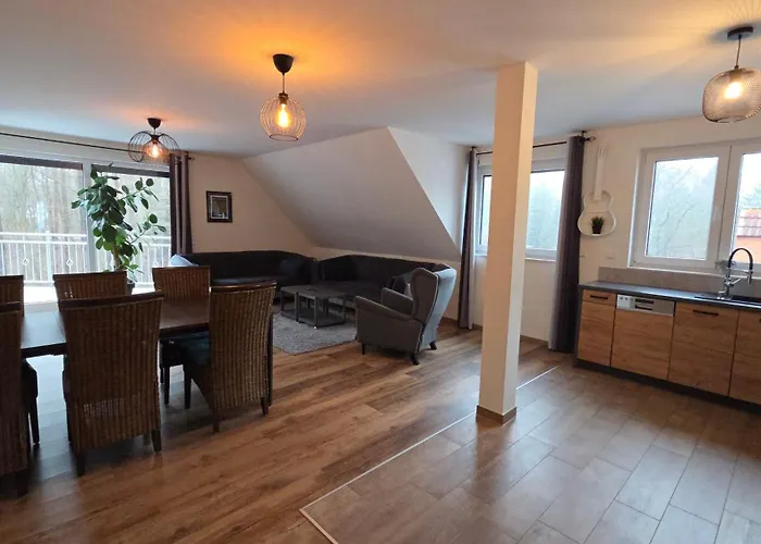 Daire Theferienwohnungen Mit Balkon Oder Terrasse *